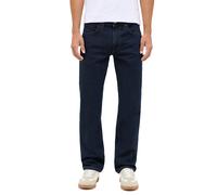 MUSTANG Herren Jeans Tramper Straight Straight Fit Mid Waist Blau Stretch, Größe:31W / 34L, Farbe:Dark Blue Denim 1016838-5000-880