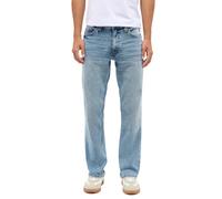 MUSTANG Herren Jeans Tramper Straight Straight Fit Blau - Light Blue Denim, Größe:32W / 30L, Farbvariante:Light Blue Denim 583