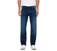 MUSTANG Herren Jeans Tramper Straight Straight Fit Blau - Blue Denim W30-W52, Größe:35W / 32L, Farbvariante:Blue Denim 843