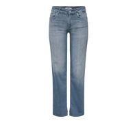 ONLY Female Straight-Fit Jeans ONLBLUSH Mittlere Taille Gerade geschnitten Jeans