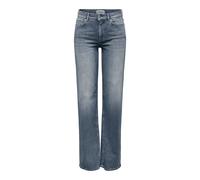 ONLY Female Straight-Fit Jeans ONLBLUSH Mittlere Taille Gerade geschnitten Jeans