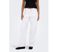 ONLY Female Jeans mit weitem Bein ONLGIANNA Mittlere Taille Ballon Schnitt Jeans