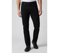 Straight-Jeans PEPE JEANS "CASH", Herren, Gr. 30, Länge 34, schwarz, Denim/Jeans, Obermaterial: 98% Baumwolle, 2% Elasthan, straight fit lang, Jeans Straight-Jeans, im 5-Pocket-Stil (77573017-30) schw
