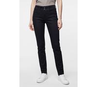 Straight-Jeans PEPE JEANS "SLIM JEANS MW GEN", Damen, Gr. 30, Länge 32, schwarz (clean deep schwarz stretch), Denim/Jeans, Obermaterial: 94% Baumwolle, 4% Elastomultiester, 2% Elasthan, unifarben, sli