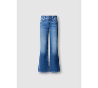Straight-Jeans PEPE JEANS "VENUS", Damen, Gr. 31, Länge 30, blau (blau mid ad), Denim/Jeans, Obermaterial: 90% Baumwolle, 8% Polyester, 2% Elasthan, regular fit lang, Jeans Straight-Jeans, mit schmale
