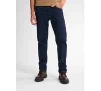Straight-Jeans PETROL INDUSTRIES, Herren, Gr. 31, Länge 32, blau (rinsed), Denim/Jeans, Obermaterial: 99% Baumwolle, 1% Elasthan, straight fit lang, Jeans Straight-Jeans, Klassischer 5-Pocket- Style (