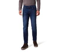 PIONEER AUTHENTIC JEANS Herren Jeans Rando | Männer Hose | Regular Fit | Dark Blue Denim/Washed Washed | Blue/Black Used Whisker 6753 6805 | 34 30