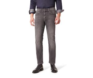 Straight-Jeans "Rando Dicke Nähte", Herren, Gr. 34, Länge 30, grau used whisker, Denim/Jeans, Obermaterial: 98% Baumwolle, 2% Elasthan, PIONEER AUTHENTIC JEANS, Jeans Straight-Jeans (29741031-34) grau