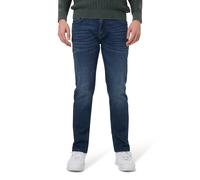 Straight-Jeans "Rando", Herren, Gr. 38, Länge 34, blau (blau, schwarz fashion), Denim/Jeans, Obermaterial: 91% Baumwolle, 7% Elastomultiester, 2% Elasthan, PIONEER AUTHENTIC JEANS, regular fit lang, J