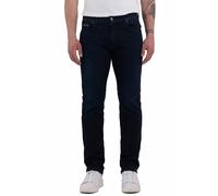 Straight-Jeans REPLAY "GROVER" Gr. 30, Länge 34, blau (dark blue 781) Herren Jeans Straight Fit in vielen verschiedenen Waschungen, mit Stretch (39410311-30)