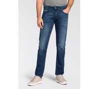 Straight-Jeans REPLAY "GROVER" Gr. 34, Länge 32, blau (blue medium a783) Herren Jeans Straight Fit (29274129-34)