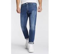 Straight-Jeans REPLAY "WILLBI", Herren, Gr. 30, Länge 32, medium blau 562, Denim/Jeans, Obermaterial: 99% Baumwolle, 1% Elasthan, Basic, regular fit normal, Jeans Straight-Jeans, im Regular Fit (55195
