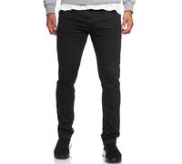 Straight-Jeans RUSTY NEAL "MELVIN", Herren, Gr. 32, Länge 34, schwarz, 98% Baumwolle, 2% Elasthan, unifarben, lang, Jeans, im klassischen 5-Pocket-Stil (34150568-32) schwarz