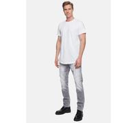 Jeans Hose "NISHO" Straight-Fit Biker Cotton-Stretch 36W/32L