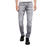 RUSTY NEAL® Jeanshose ODAR Mit farblich abgesetzten Ziernähten, grau, W34/L32 Grey Used