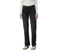 s.Oliver Jeans Karolin – Regular Fit, Mid Rise, Straight Leg – Schwarz 36/32