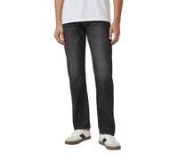 Straight-Jeans S.OLIVER, Herren, Gr. 33, Länge 34, grau (dk grau), Denim/Jeans, Obermaterial: 99% Baumwolle, 1% Elasthan, casual, straight fit normal, Jeans, Regular Fit, Mid Rise (28948111-33) dk gra