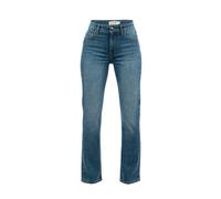 Straight-Jeans SURI FREY "Straight Leg Jeans SFY Freyday", Damen, Gr. L, EURO, blau (blau 500), Obermaterial: 99% Baumwolle CO. 1% Elasthan EL., Jeans Straight-Jeans (52846119-L) blau 500