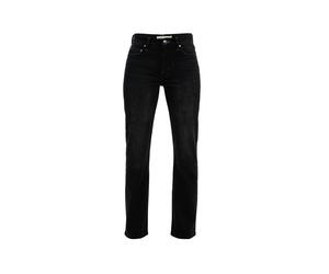 Straight-Jeans SURI FREY "Straight Leg Jeans SFY Freyday", Damen, Gr. L, EURO, schwarz (schwarz washed 100), Obermaterial: 99% Baumwolle CO. 1% Elasthan EL., Jeans Straight-Jeans (16008508-L) schwarz