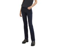 Straight-Jeans TOM TAILOR "Alexa Straight", Damen, Gr. 31, Länge 34, blau (clean rinsed blau denim), Denim/Jeans, Obermaterial: 98% Baumwolle, 2% Elasthan. Futter: 65% Baumwolle, 35% Polyester, casual