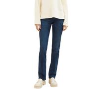 Straight-Jeans TOM TAILOR "Alexa - Straight", Damen, Gr. 29, Länge 32, blau (schwarz stone wash denim), Denim/Jeans, Obermaterial: 98% Baumwolle, 2% Elasthan. Futter: 65% Baumwolle, 35% Polyester, ger