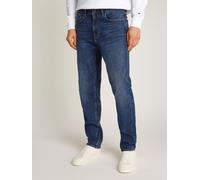 Straight-Jeans TOMMY HILFIGER "CORE HARLEM", Herren, Gr. 40, Länge 32, blau (royal blau), Denim/Jeans, Obermaterial: 99% Baumwolle, 1% Elasthan, Jeans Straight-Jeans (87075621-40) royal blau