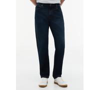 Straight-Jeans TOMMY HILFIGER "Denton Slim Straight Fit", Herren, Gr. 31, Länge 32, tex blau, Denim/Jeans, Obermaterial: 99% Baumwolle, 1% Elasthan, straight fit lang, Jeans Straight-Jeans (28485344-3