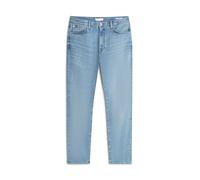 Straight-Jeans TOMMY HILFIGER "Denton Slim Straight Fit", Herren, Gr. 32, Länge 32, rio blau, Denim/Jeans, Obermaterial: 99% Baumwolle, 1% Elasthan, straight fit lang, Jeans Straight-Jeans (22083845-3