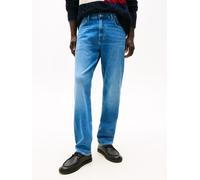 Straight-Jeans TOMMY HILFIGER "DENTON Slim Straight Fit", Herren, Gr. 34, Länge 34, whily blau, Denim/Jeans, Obermaterial: 99% Baumwolle, 1% Elasthan, gerade lang, Jeans Straight-Jeans (63161807-34) w