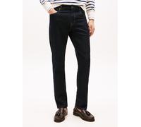 Straight-Jeans TOMMY HILFIGER "DENTON Straight Fit", Herren, Gr. 30, Länge 34, alpine blau, Denim/Jeans, Obermaterial: 99% Baumwolle, 1% Elasthan, casual, straight fit, Jeans (94506050-30) alpine blau