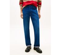 Straight-Jeans TOMMY HILFIGER "DOVER", Herren, Gr. 32, Länge 30, oly blau, Denim/Jeans, Obermaterial: 100% Baumwolle, regular fit lang, Jeans Straight-Jeans, regular straight (34098014-32) oly blau
