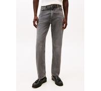 Straight-Jeans TOMMY HILFIGER, Herren, Gr. 36, Länge 34, arcade grau, Denim/Jeans, Obermaterial: 100% Baumwolle, casual, straight fit knöchellang, Jeans, in blauer Waschung (12498739-36) arcade grau