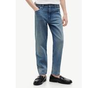 Straight-Jeans TOMMY HILFIGER, Jungen, Gr. 16 (176), N-Gr, denim light 01, Denim/Jeans, Obermaterial: 99% Baumwolle, 1% Elasthan, unifarben, regular fit lang, Jeans Straight-Jeans, Kinder bis 16 Jahre