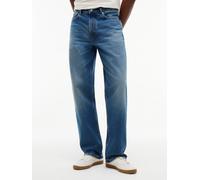 Straight-Jeans TOMMY HILFIGER "RIVER RELAXED CHARLIE BLUE", Herren, Gr. 36, Länge 32, blau (charlie blau), Denim/Jeans, Obermaterial: 100% Baumwolle, relaxed fit lang, Jeans Straight-Jeans, aus Baumwo