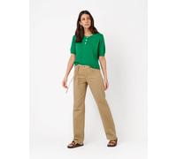 Straight-Jeans TONI "Liv Regular", Damen, Gr. 40, Lang, braun (light braun 733), Denim/Jeans, Obermaterial: 88% Baumwolle CO. 10% Polyester PES. 2% Elasthan EL., unifarben, regular fit normal, Jeans S