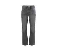 Straight-Jeans TRUE RELIGION "RICKY SN FLAP", Herren, Gr. 36, Länge 34, chalk grau wash, Denim/Jeans, Obermaterial: 63% Baumwolle, 35% Polyester, 2% Elasthan, Abriebeffekte, straight fit lang, Jeans S