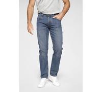 Wrangler Herrenjeans Authentic Straight, Mid Stone, 34W/32L