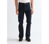 Straight-Jeans WRANGLER, Herren, Gr. 38, Länge 30, rinse, Denim/Jeans, Obermaterial: 86% Baumwolle, 12% Polyester, 2% Elasthan, straight fit lang, Jeans Straight-Jeans, aus elastischer Baumwollmischun