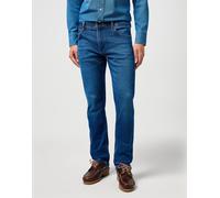 Straight-Jeans WRANGLER "GREENSBORO FREE TO STRETCH", Herren, Gr. 31, Länge 30, dandelion summer, Denim/Jeans, Obermaterial: 94% Baumwolle, 5% Elastomultiester, 1% Elasthan, straight fit lang, Jeans S