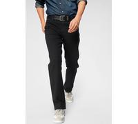 Straight-Jeans WRANGLER "Texas", Herren, Gr. 33, Länge 32, schwarz (schwarz overdye), Denim/Jeans, Obermaterial: 98% Baumwolle, 2% Elasthan, overdyed, straight fit lang, Jeans Straight-Jeans (754170-3