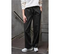 Street One Studio Frauen Straight Leg Hose in Grau, Gr: 38