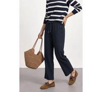 Straight Leg Hose mit Turn-Up-Detail