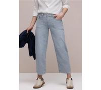 Straight Leg Jeans mit Streifen