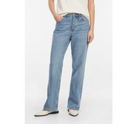 Straight-Leg-Jeans mit Waschung blau 44