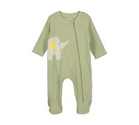 Strampler BLUE SEVEN "Blue Seven Strampler", Jungen, Gr. 68, 7510, khaki, 100% Baumwolle, normal, Rundhals, Overalls (98463628-68) 7510, khaki