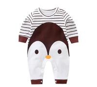 Strampler Neugeborene Carters Baby Mädchen Schlafanzüge Für Overall Kinder Sommer Junge Zubehör Bodysuits Kleidung Kinderschlafanzug Schlafanzug Mit Füßen Erstausstattung Set Reißv(Coffee, 1-3 Months)