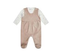 Sterntaler Nicki-Strampler-Set Blumen Cordoptik 56 beige/natur