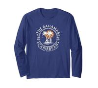 Strand Die Bahamas Nassau Urlaub Karibik Tropischer Sommer Langarmshirt