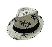 Strandhut Damen UV Schutz Strandmütze Panama Hut Breite Krempe Sonnenhut Hawaii Faltbarer Sonnenhut Strohhut Sommerhut für Reisen, Urlaub und Outdoor-Aktivitäten