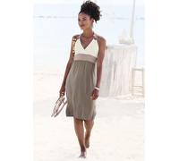 Beachtime Strandkleid mit Color-Blocking-Optik